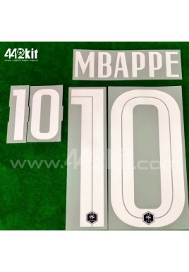 Official MBAPPE #10 France FFF Home 2020-21 PRINT