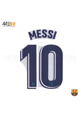 OFFICIAL PLAYER ISSUE MESSI #10 FC Barcelona 3rd 2019-20 PRINT 