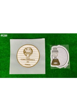 OFFICIAL PLAYER ISSUE ARGENTINA COPA AMERICA 2021 FINAL PATCHES