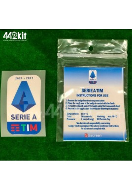 Official Italian Calcio SERIE A TIM Player Size 2020-21 Sleeve Patch 