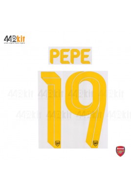Official PEPE #19 Arsenal FC 3rd CUP 2019-20 PRINT 