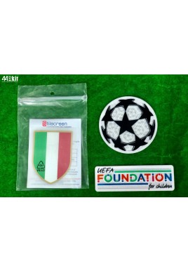 OFFICIAL INTER MILAN FC SCUDETTO + UCL 2021-22 PATCHES