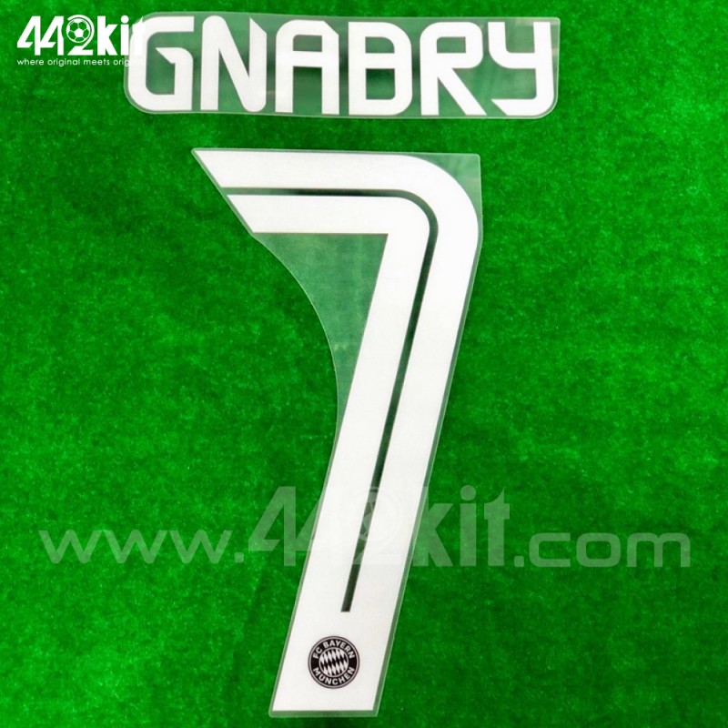 Official GNABRY #7 FC Bayern Munich 3rd 2020-21 PU PRINT