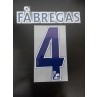 OFFICIAL CHELSEA AWAY SHIRT UEFA NAMESET (UCL) - FABREGAS 4